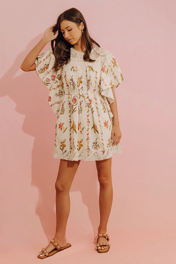 Wildflower At Heart Lace Mini Dress Image - 2