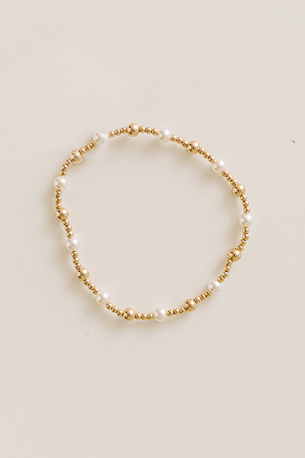 Enewton Sincerity Gold and Pearl Bracelet Image - 1