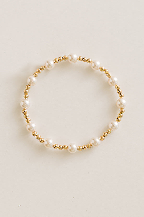 Enewton Sincerity Pearl Bracelet in 6mm Image - 1