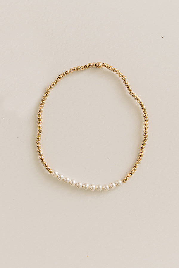 Enewton Gold Bliss Pearl Bracelet Image - 1