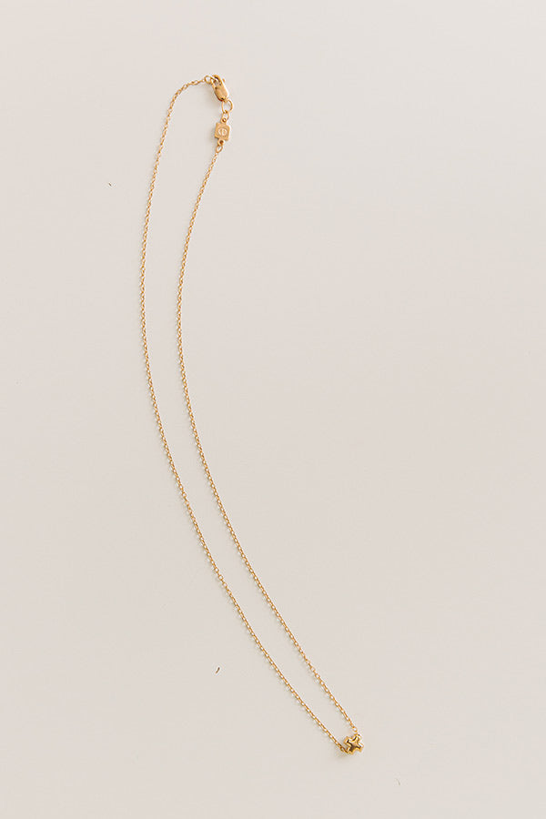 Enewton Small Signature Cross Gold Necklace in Gold Image - 3