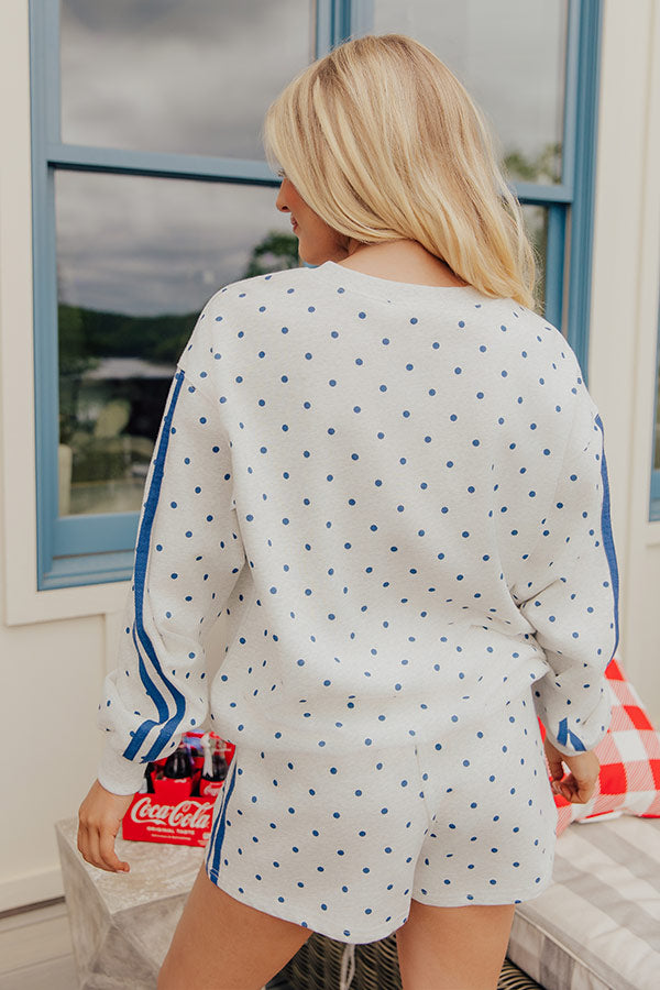 USA Spotlight Embroidered Sweatshirt Image - 3