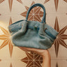 The Selena Woven Purse in Airy Blue Image - 1