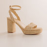 The Maiden Raffia Woven Platform Heel Image - 1
