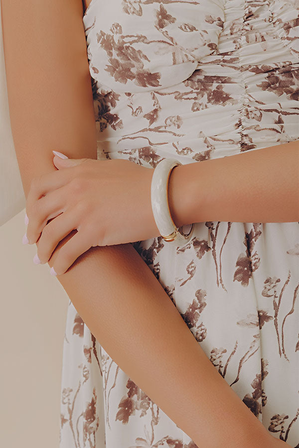 Sweet Moment Hinge Bangle Bracelet Image - 1