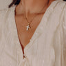 Loving Embrace Mother Of Pearl Necklace Image - 1