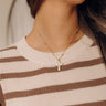 Loving Embrace Mother Of Pearl Necklace Image - 1