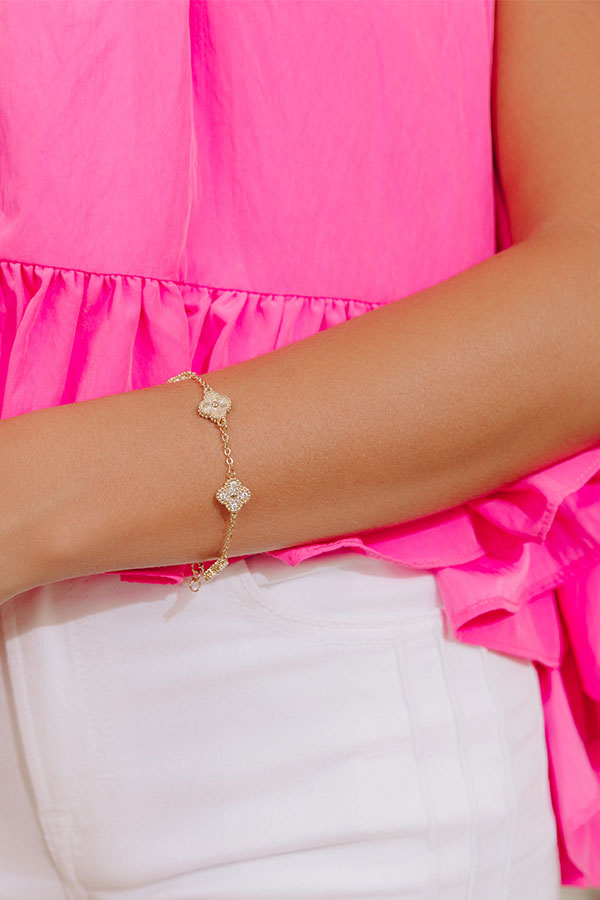 Sweet Sparkle Cubic Zirconia Bracelet
