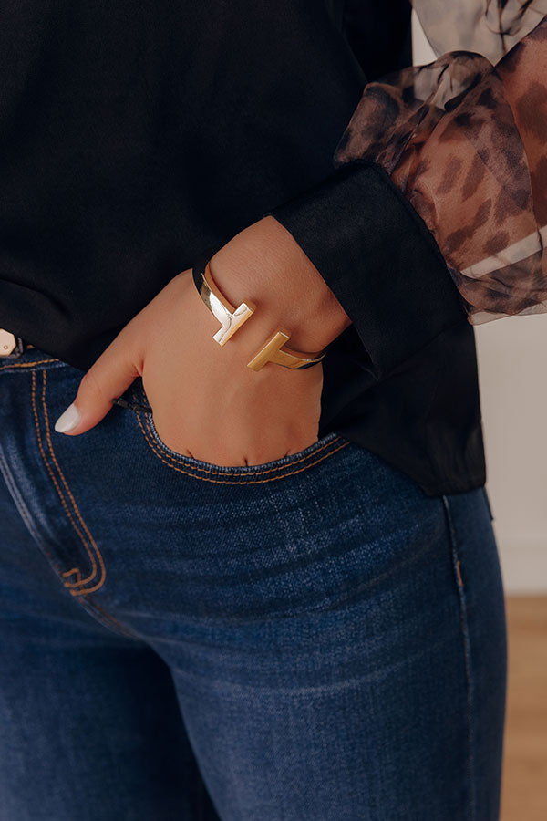 First Class Views Cuff Bracelet