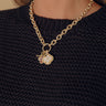 Sweet Society Cubic Zirconia Charm Necklace Image - 1