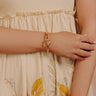 Lucky Days Hinge Bangle Bracelet Image - 1