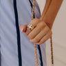 Loving Embrace Mother Of Pearl Ring Image - 1