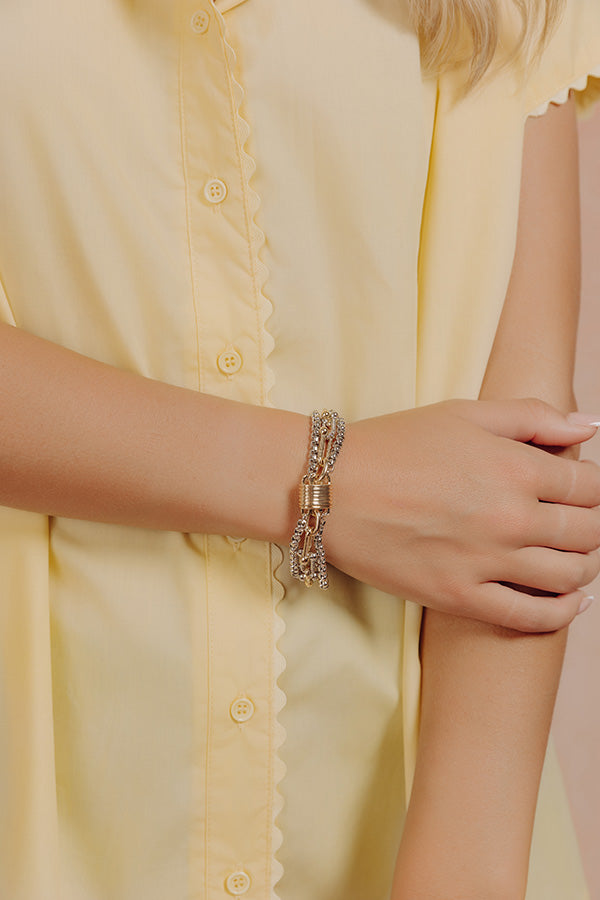 City Muse Layered Magnetic Bracelet