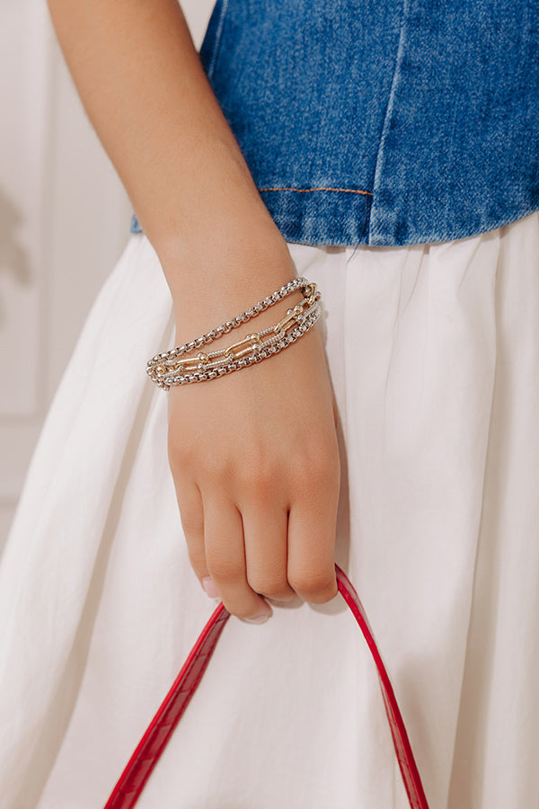 City Muse Layered Magnetic Bracelet