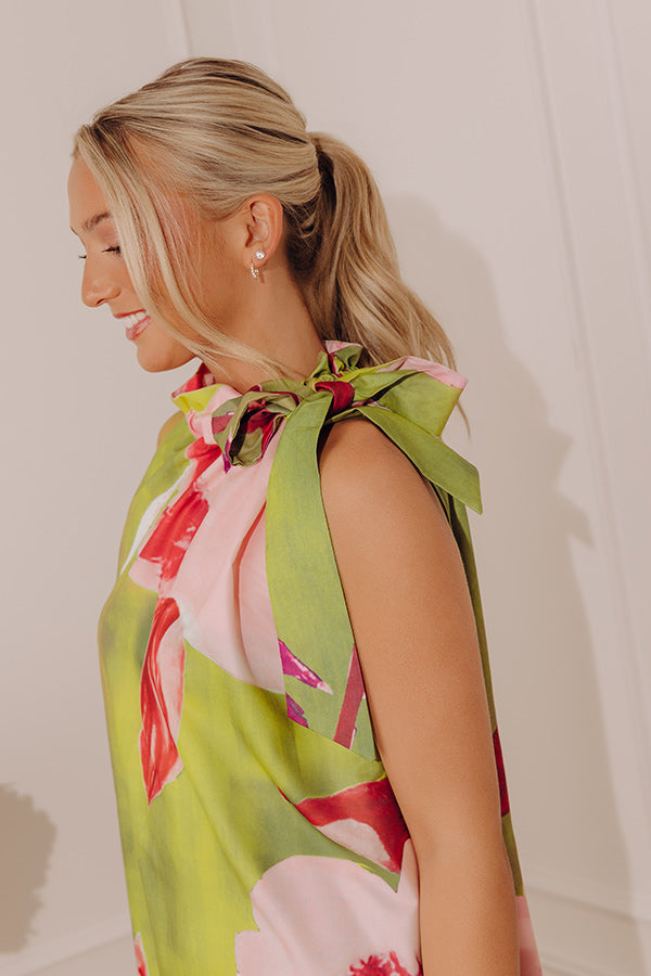 Guava Gorgeous Floral Mini Dress Image - 4