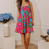 Island Escape Floral Mini Dress Image - 1