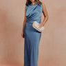 Luxe Allure Satin Maxi Dress Image - 1