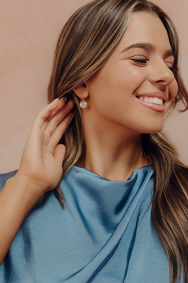 Rooftop Soiree Cubic Zirconia Drop Earrings Image - 1