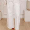 RISEN Polly Midrise Floral Embellished Wide Leg Jean Image - 1