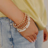 Lovely Layers Stretch Bracelet Set in Ivory Image - 1