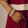 Lovely Layers Stretch Bracelet Set in Ivory Image - 1