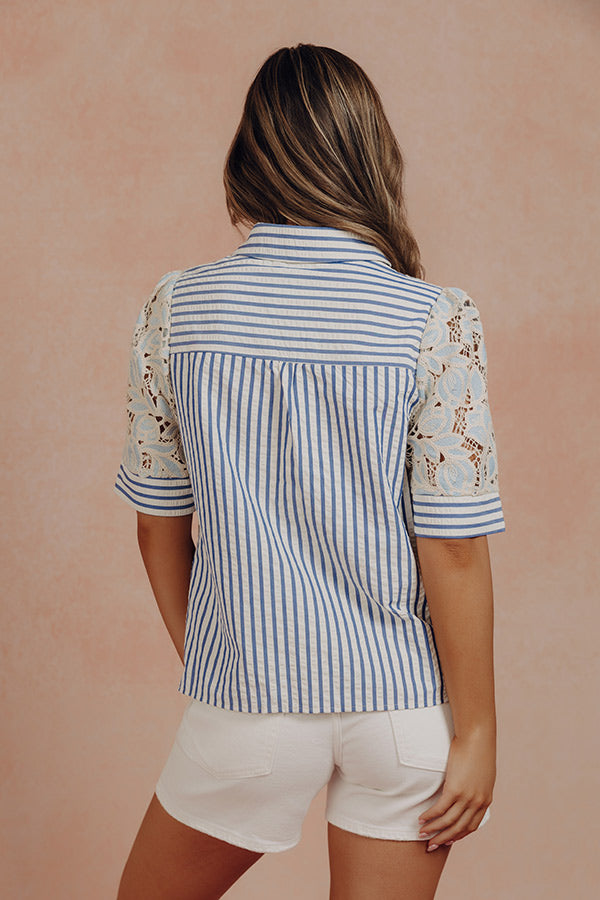 Amalfi Chic Lace Top Image - 5
