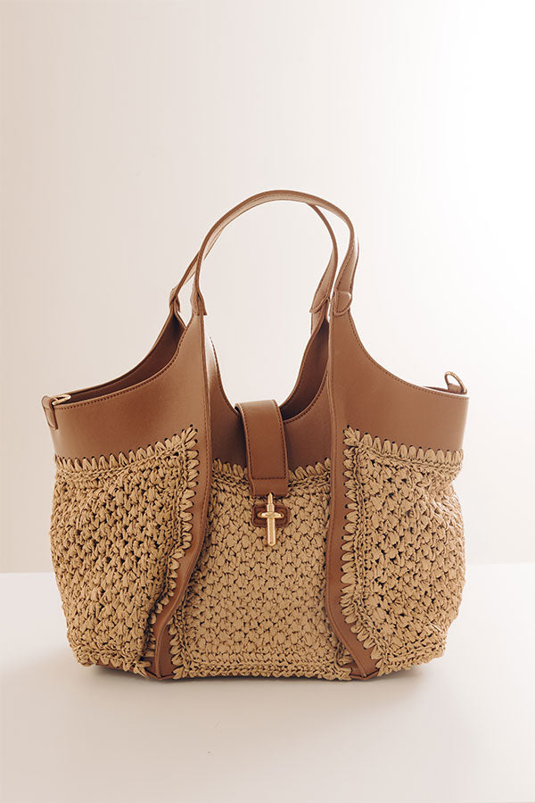 Coastline Classic Woven Tote Image - 3