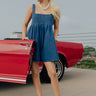 Darling Days Denim Pleated Romper Image - 1