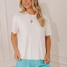 Keep It Simple Tee in Ivory Image - 1