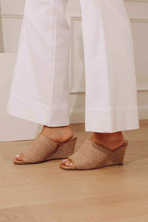 Kiss Me Jute Woven Wedge Image - 1