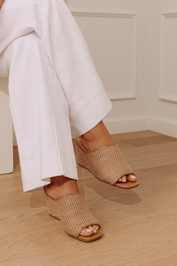 Kiss Me Jute Woven Wedge Image - 2