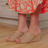Kiss Me Jute Woven Wedge Image - 1