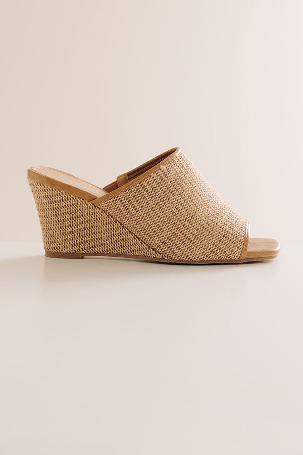 Kiss Me Jute Woven Wedge Image - 1