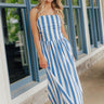 Club Chic Stripe Midi Dress Image - 1