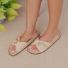 Passport Raffia Woven Sandals Image - 1