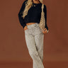 HIDDEN JEAN Lottie High Waist Leopard Dad Jeans Image - 1