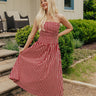 Everyday Classic Stripe Midi Dress Image - 1