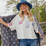 All-American Summer Embroidered Tee Image - 1