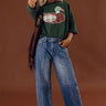 JUST USA Hunter Midrise Barrel Leg Jean Image - 1