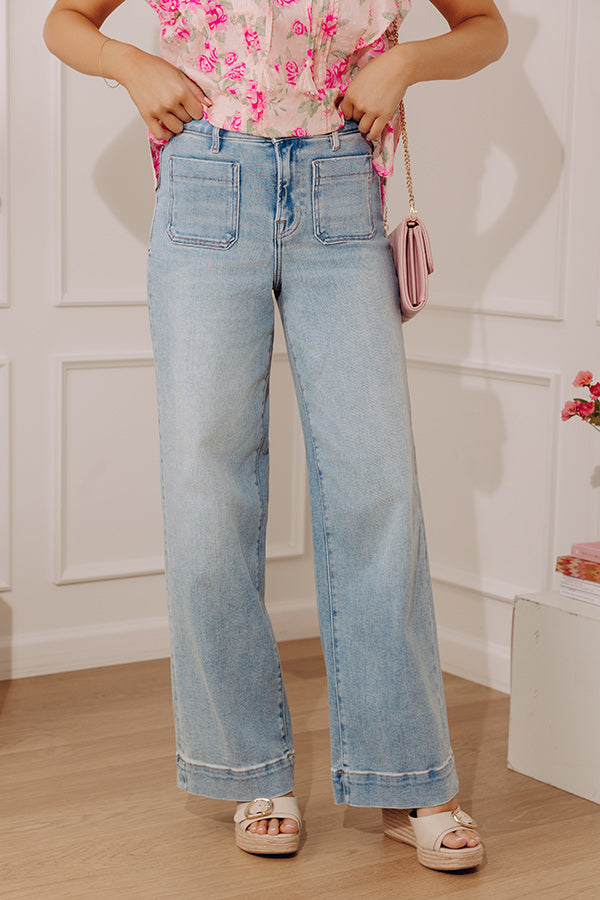 HIDDEN JEANS Ivy High Waist Wide Leg Jean Image - 1