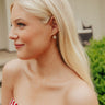 Sweet Sparkle Cubic Zirconia Drop Earrings Image - 1