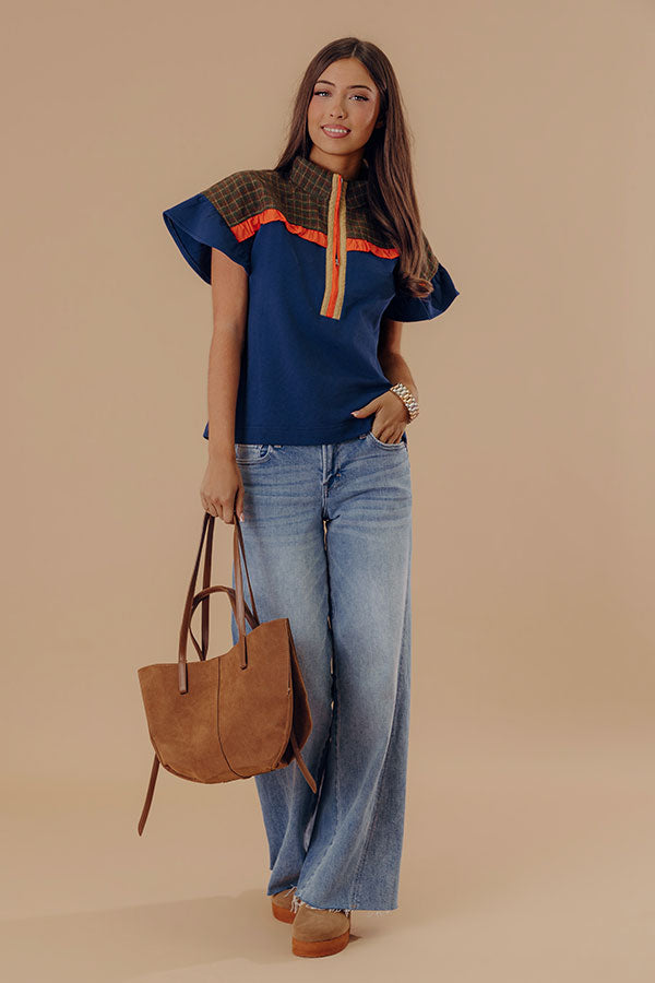 Hidden Jeans Adelaide Midrise Wide Leg Jean