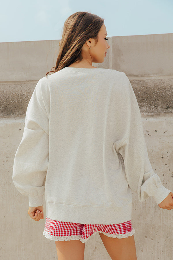 USA Darling Patchwork Sweatshirt Image - 5