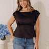 Soho Evening Peplum Top Image - 1
