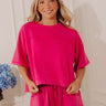 Soft Reset Oversized Crop Tee Image - 1