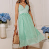 Chic Getaway Stripe Midi Dress Image - 1