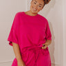 Soft Reset Oversized Crop Tee Curves Image - 1