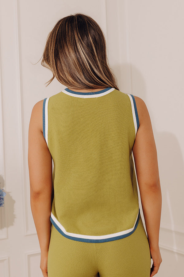 Vacay Plans Knit Top Image - 4