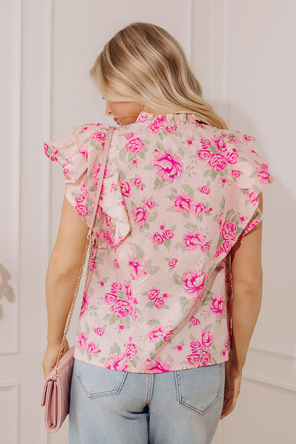 Sweet Romance Floral Top Image - 4
