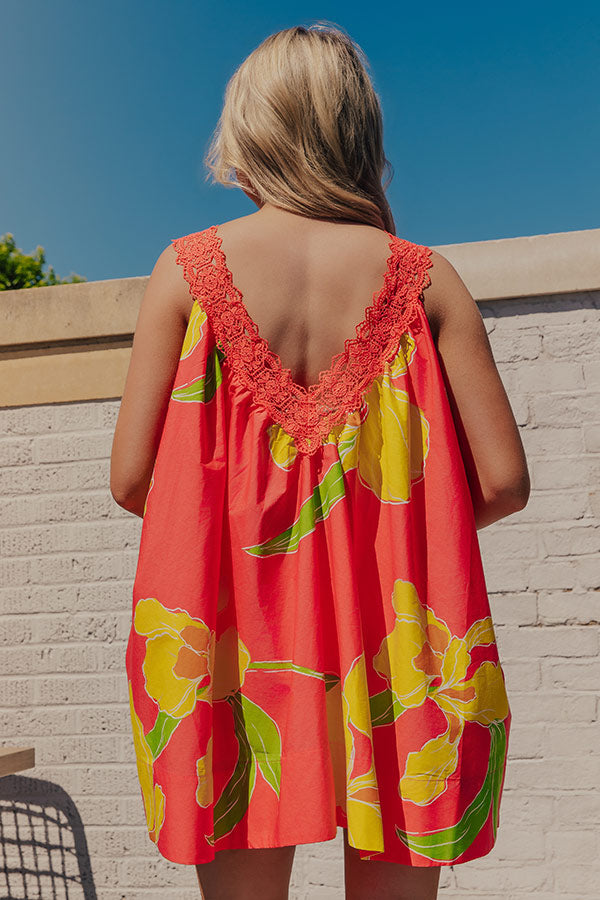 Santorini Bloom Lace Trim Floral Mini Dress Impressions Online Boutique Santorini Bloom Lace Trim Floral Mini Dress Impressions Online Boutique